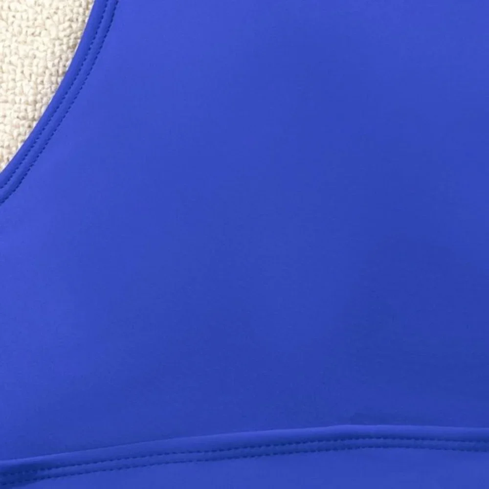 Blue Print High Waisted Bikini